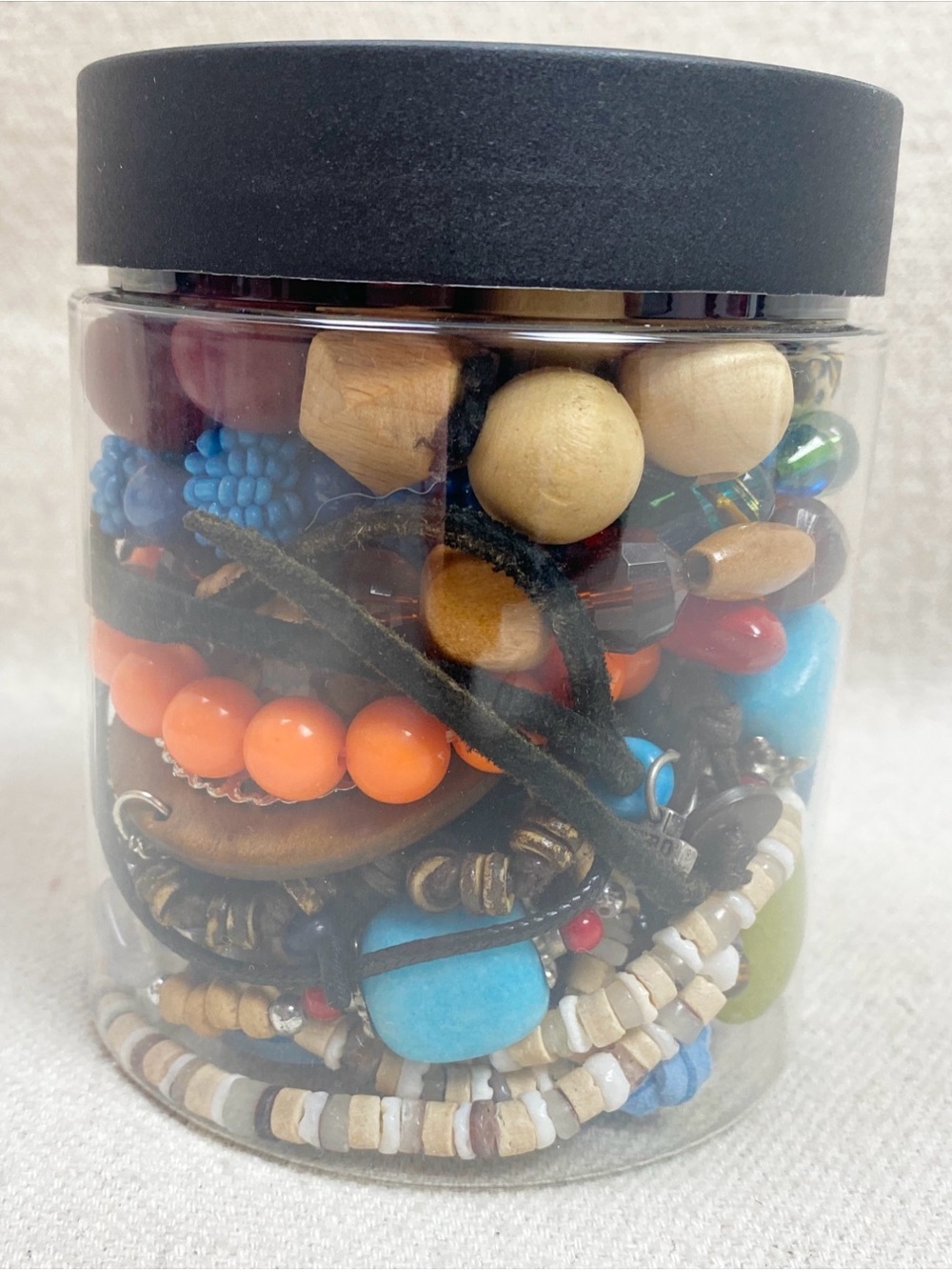 Assorted Mystery Jewelry Jar Lot